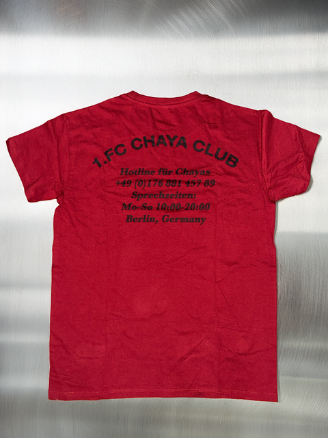FC CHAYA T-SHIRT DUNKELROT