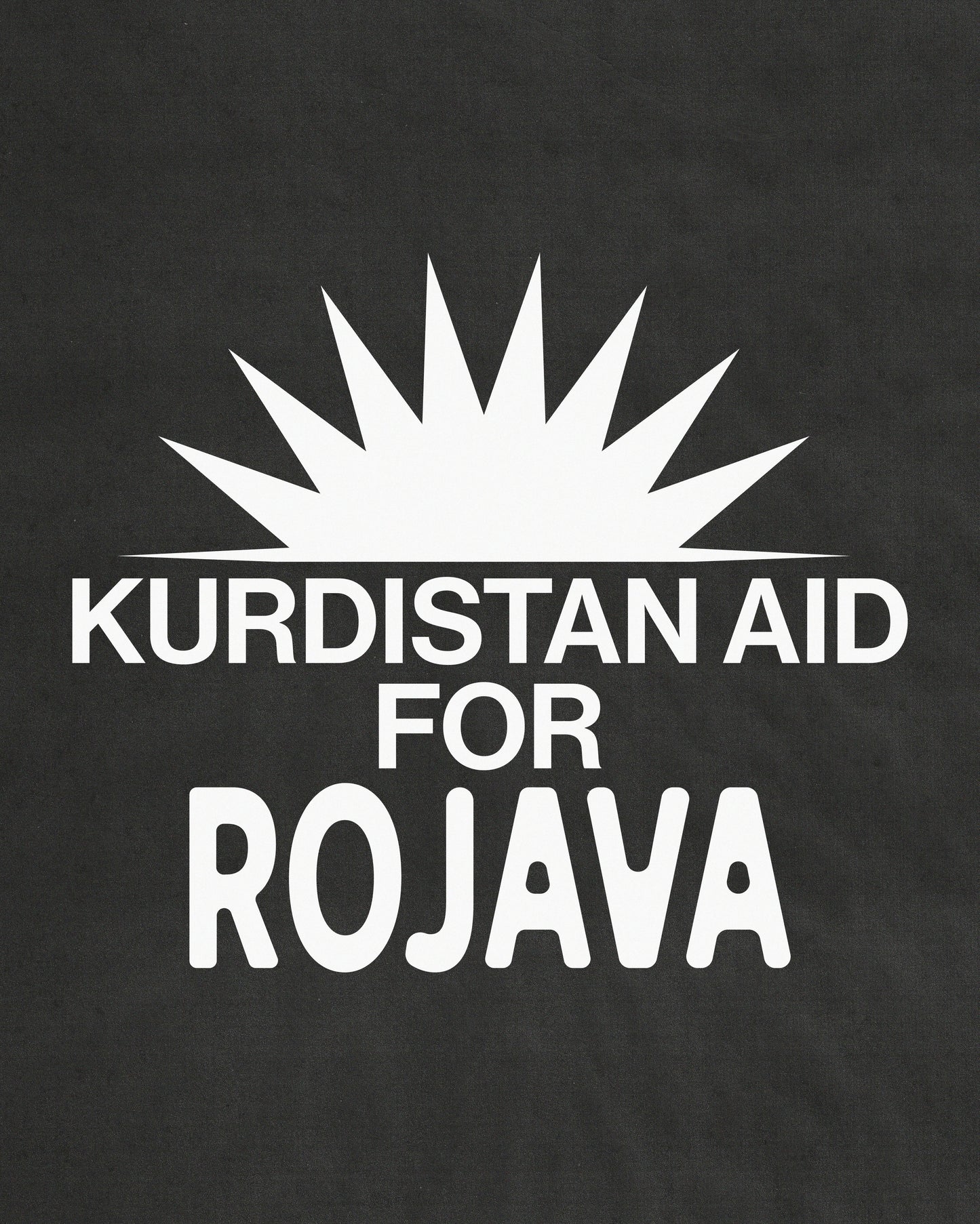 T-Shirt Kurdistan Aid for Rojava